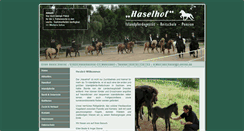 Desktop Screenshot of haselhof.com